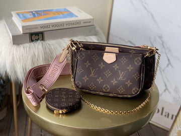 LV Multi Pochette Accessoires Monogram Canvas For Womtlm,  Shoulder And Crossbody Bags 24cm LV M44840
