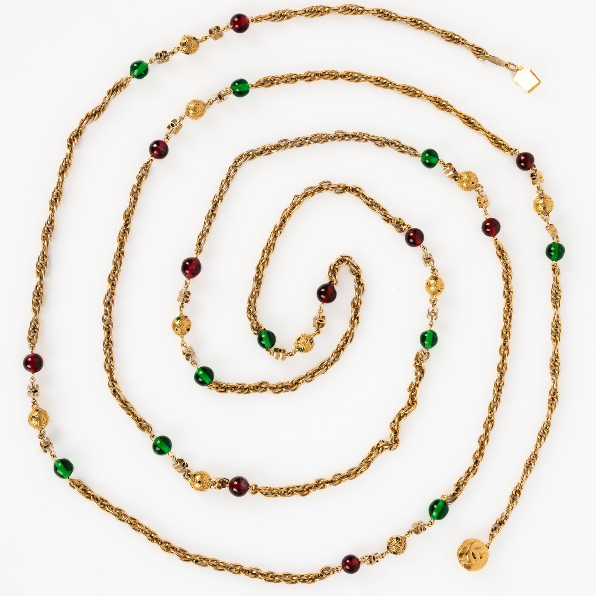 Collier / Sautoir Chanel 1982