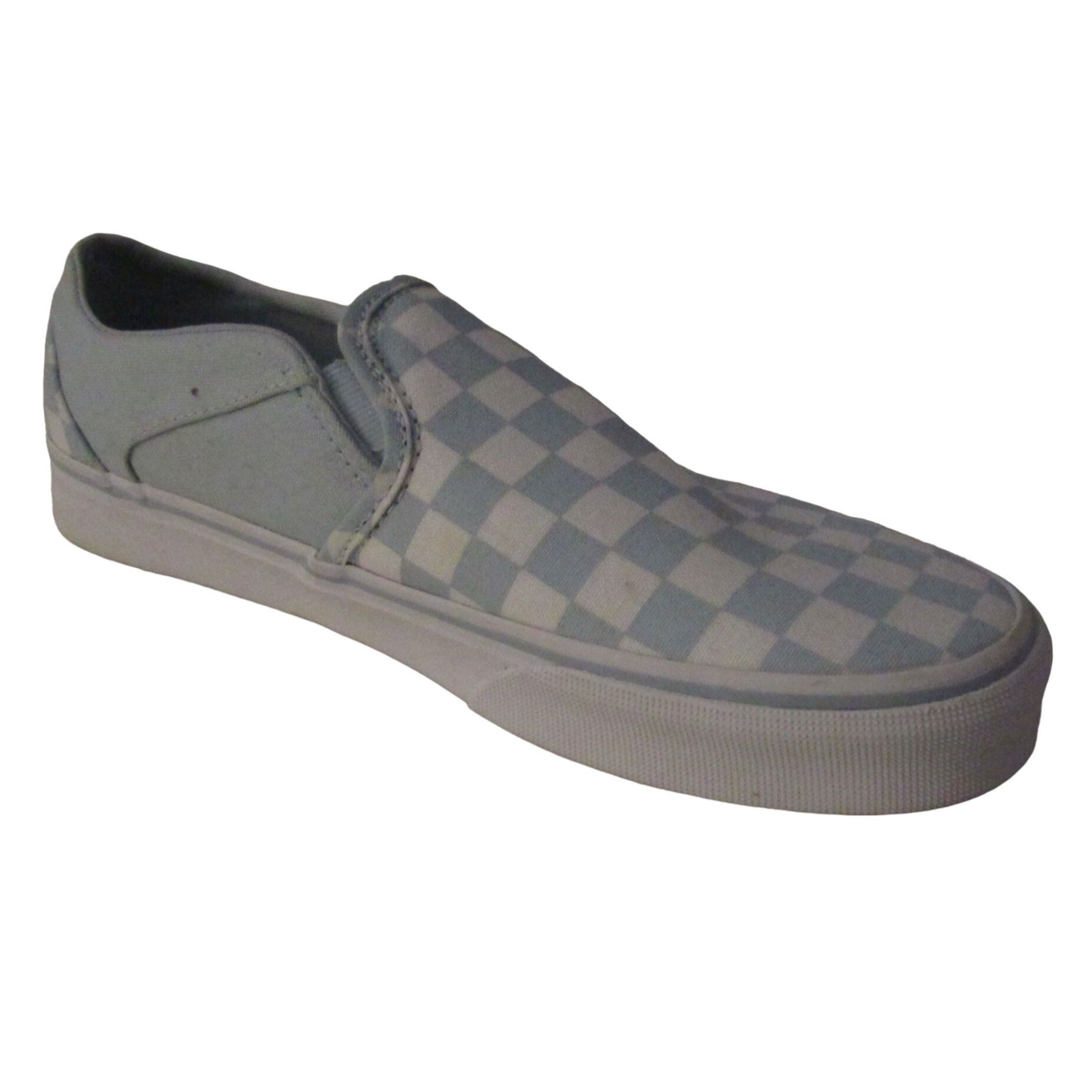 Vans Blue & White Checkerboard Slip-on Shoe Sneakers