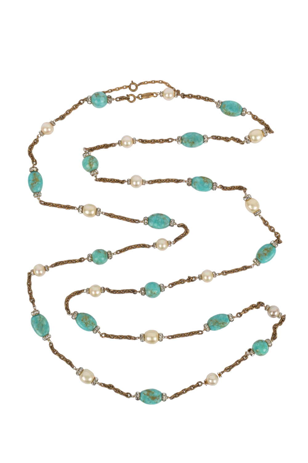 Collier. / sautoir ancien Chanel