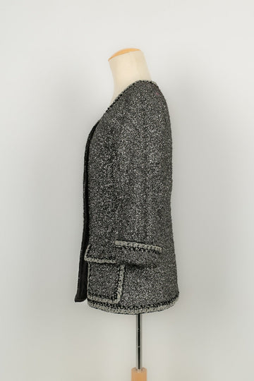 Veste argent�e Chanel