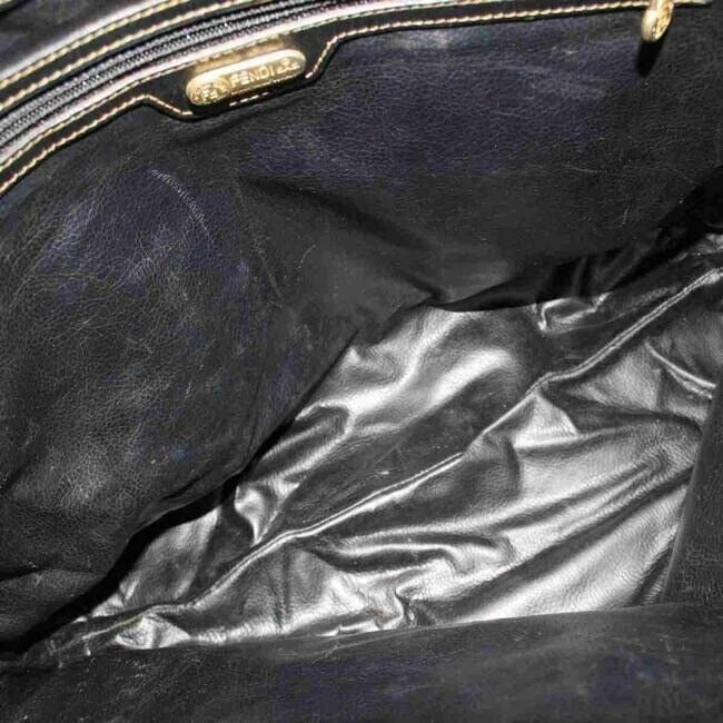 SALE! Fendi tobacco Zucca print coated canvas/leather, two handle XL tote bag!