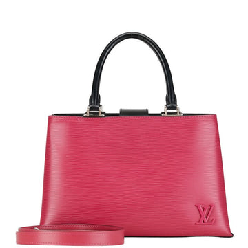 Louis Vuitton Epi Cleveland PM Handbag 2w M51347 Pink Black Leather Louis Vuitton