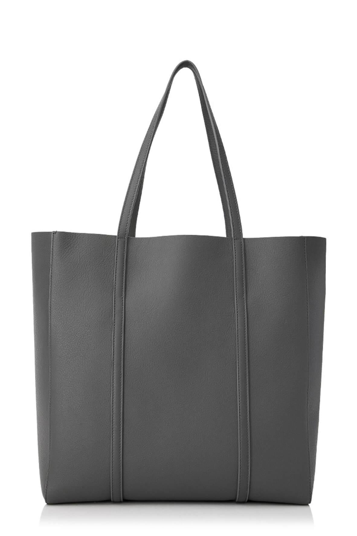 Everyday Small Printed Tote Dark Grey