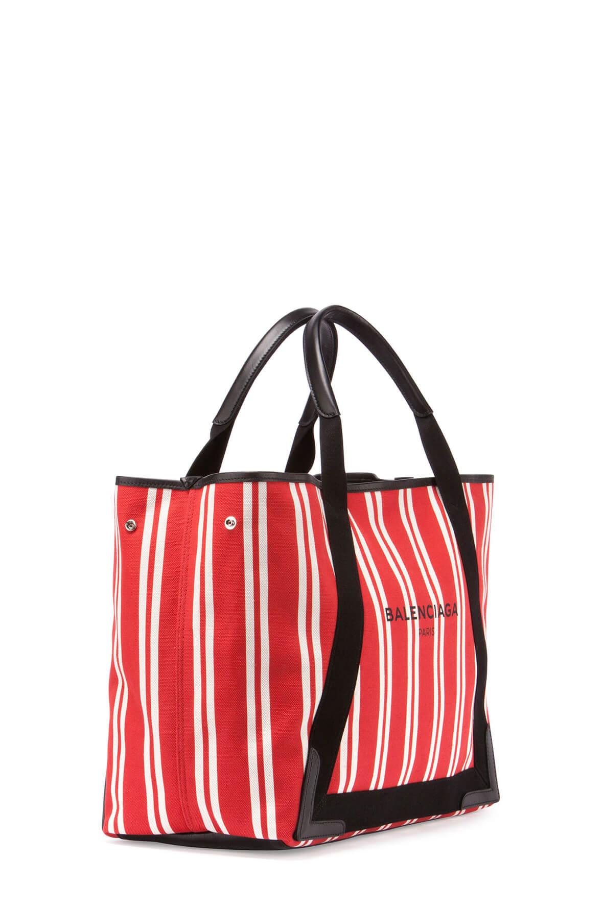 Medium Striped Cabas Tote