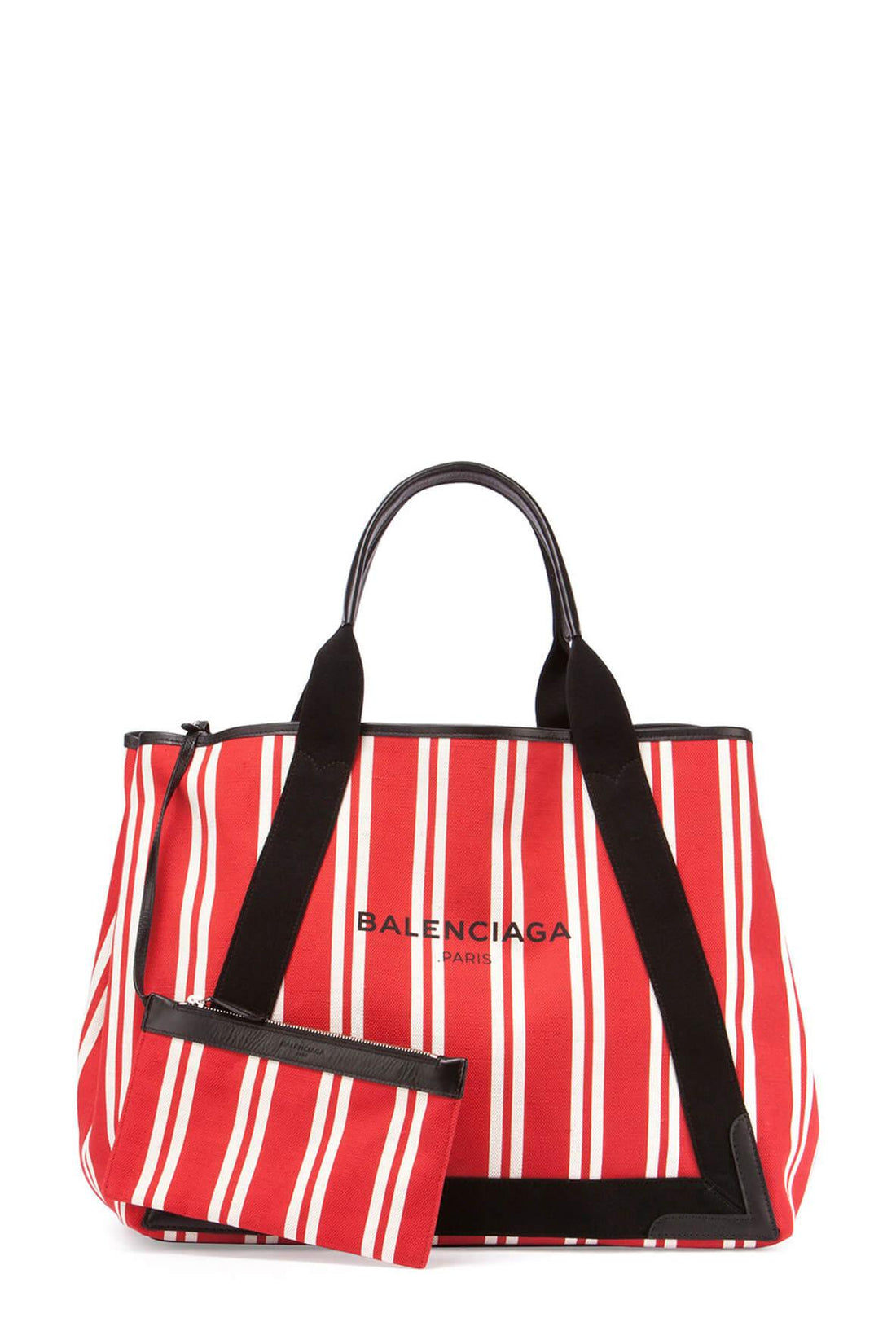 Medium Striped Cabas Tote