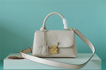 LV Madeleine BB Monogram Empreinte Creme Beige For Womtlm,  Shoulder and Crossbody Bags 9.4in/24cm LV M46008