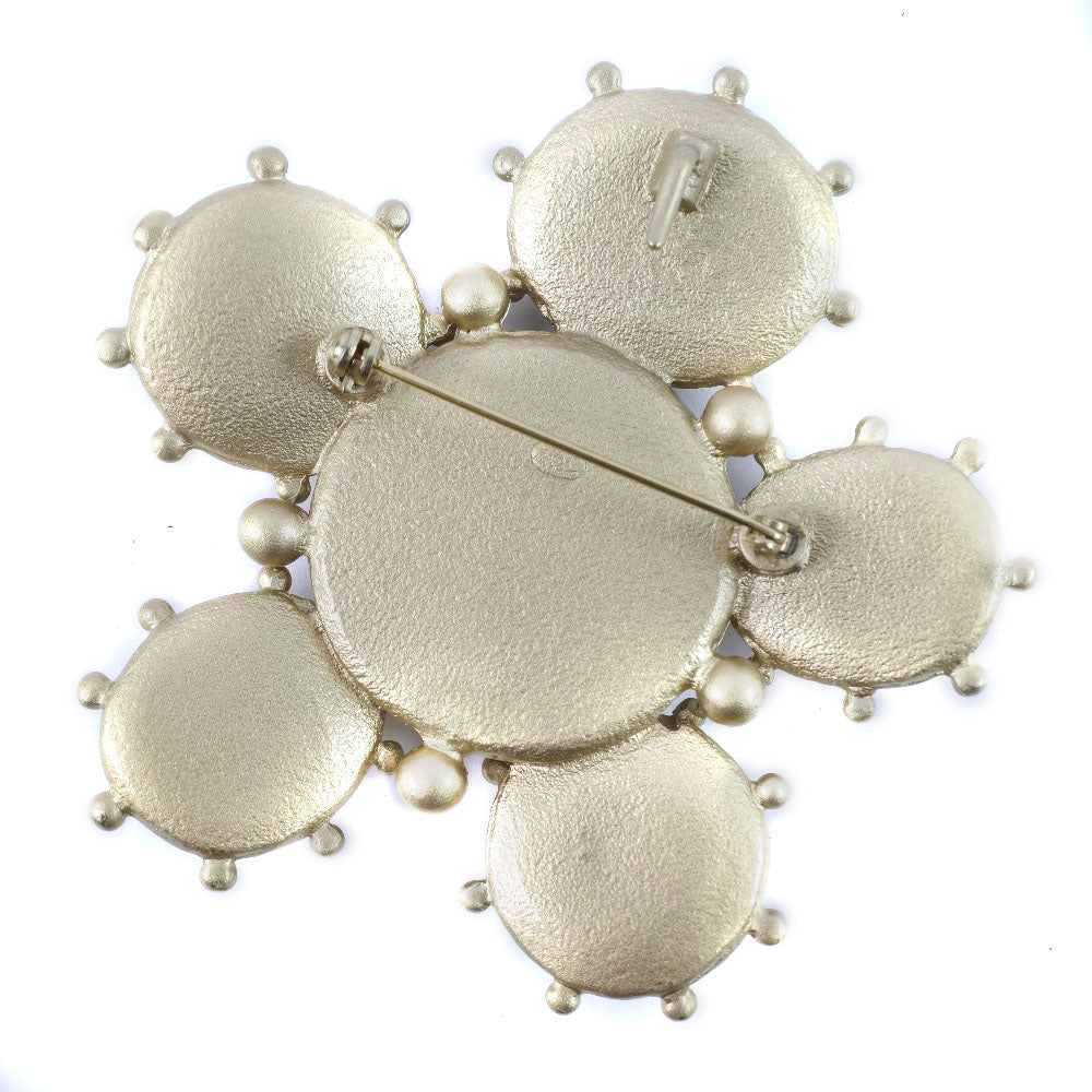 ?Suale  OFF?Chanel CHANEL Brooch G   Line Stone ×  Pearl 03A  85.3g  ?Supersale? A Ranked A  Cl ?  & Buy?