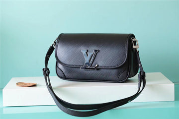 LV Buci Epi Black For Womtlm,  Shoulder And Crossbody Bags 24.5cm/9.6in LV M59386