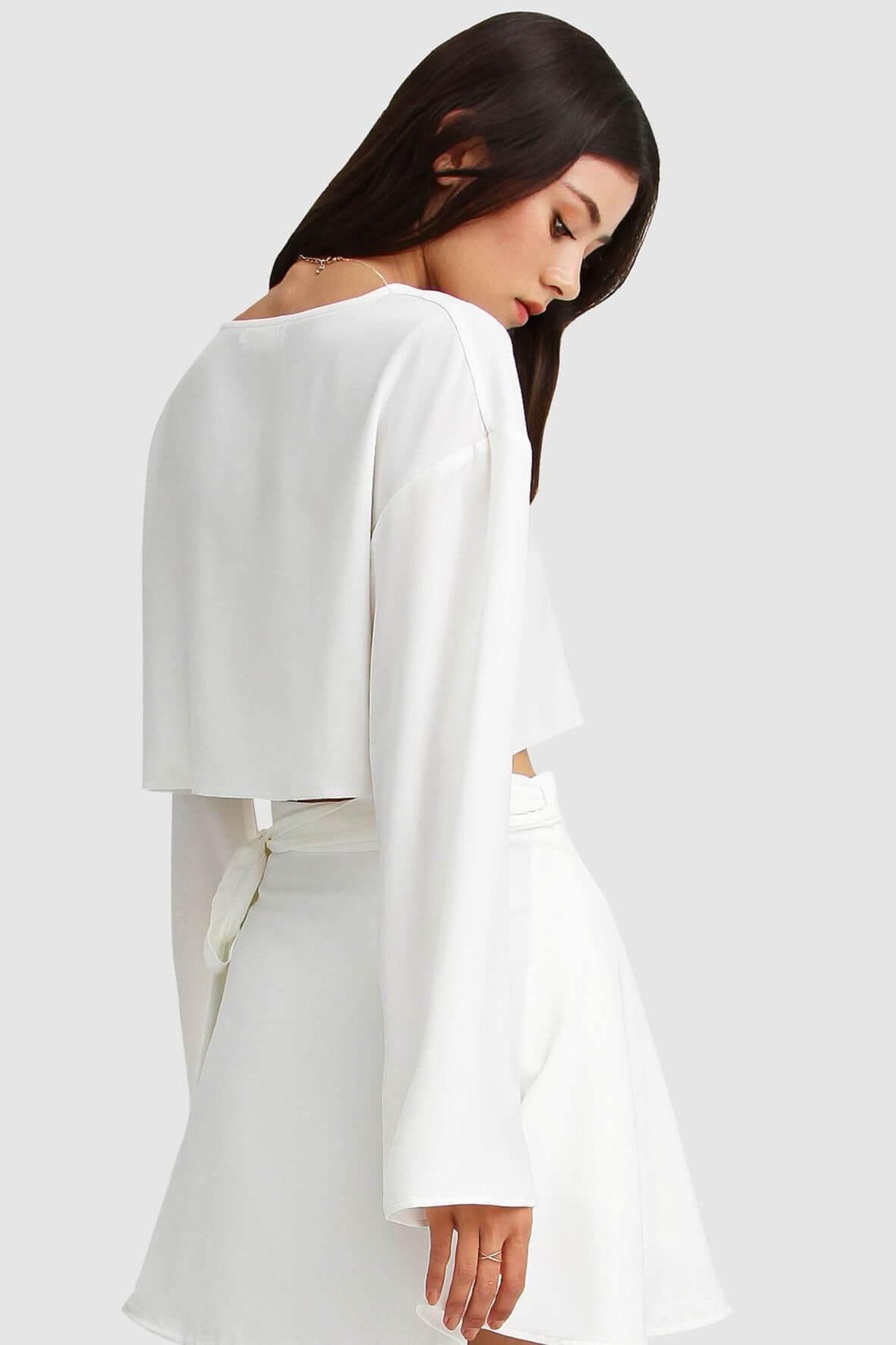 Before You Go Top in White