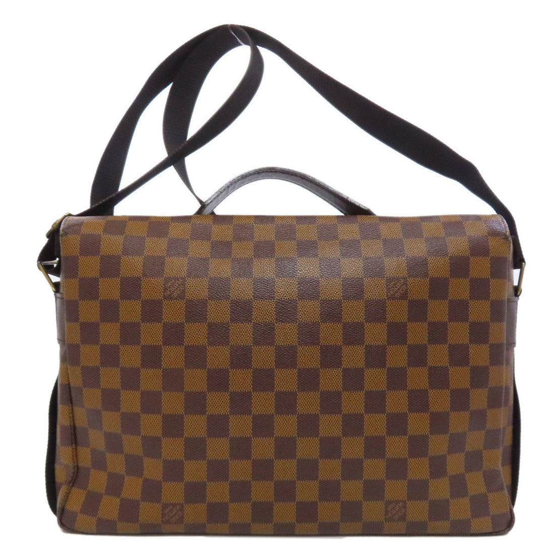 Louis Vuitton Damier Canvas Ebene Damier Canvas Shoulder Bag