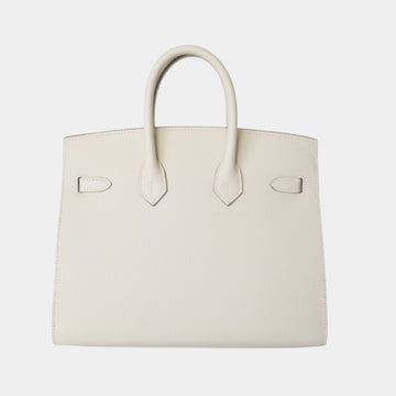 Birkin 25 Epsom Craie PHW