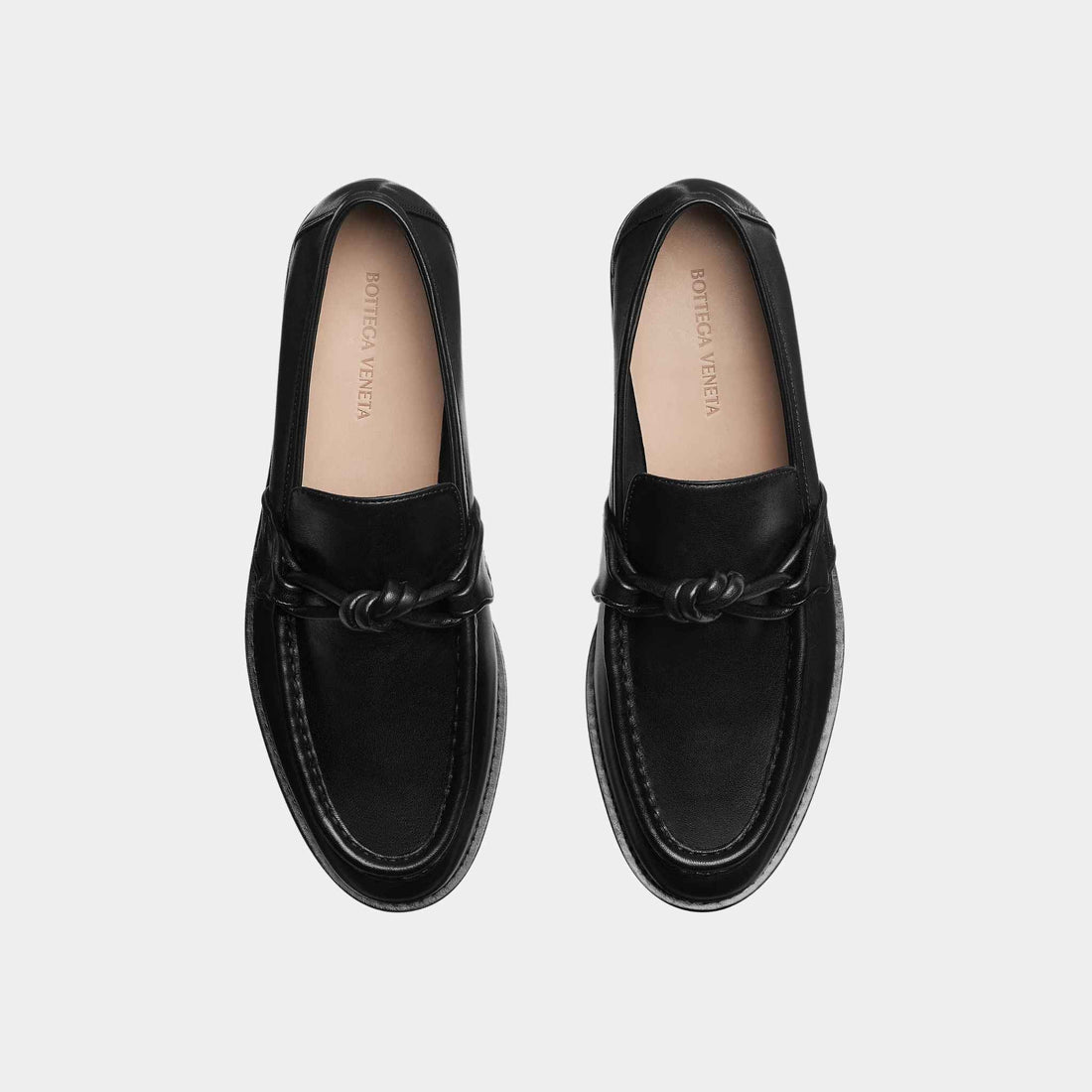 Astaire Loafer Calfskin Signature Knot Detail Men