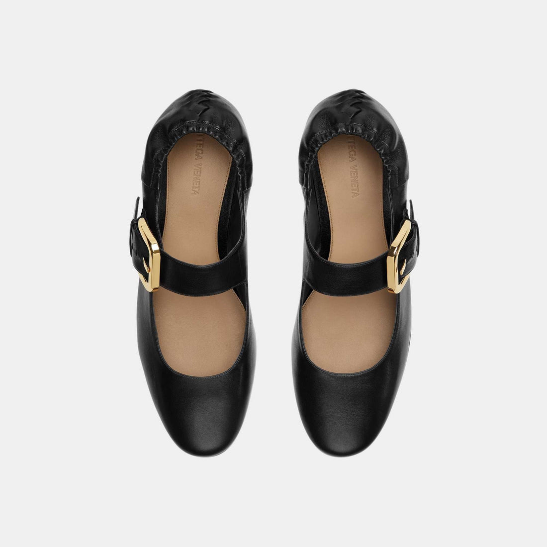 Astaire Mary-Jane Ballerina Calfskin