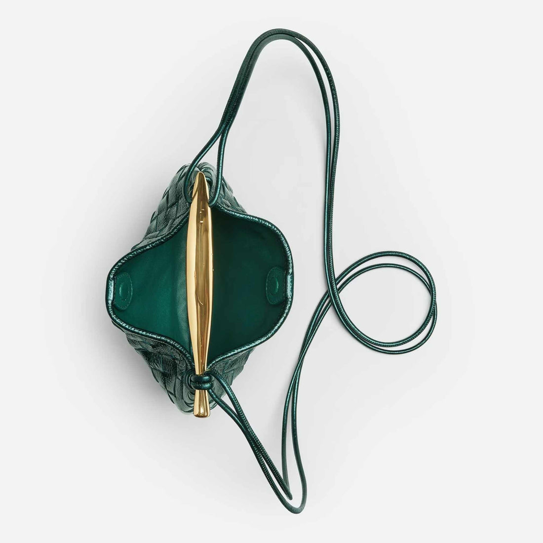 Baby Sardine Intrecciato Leather