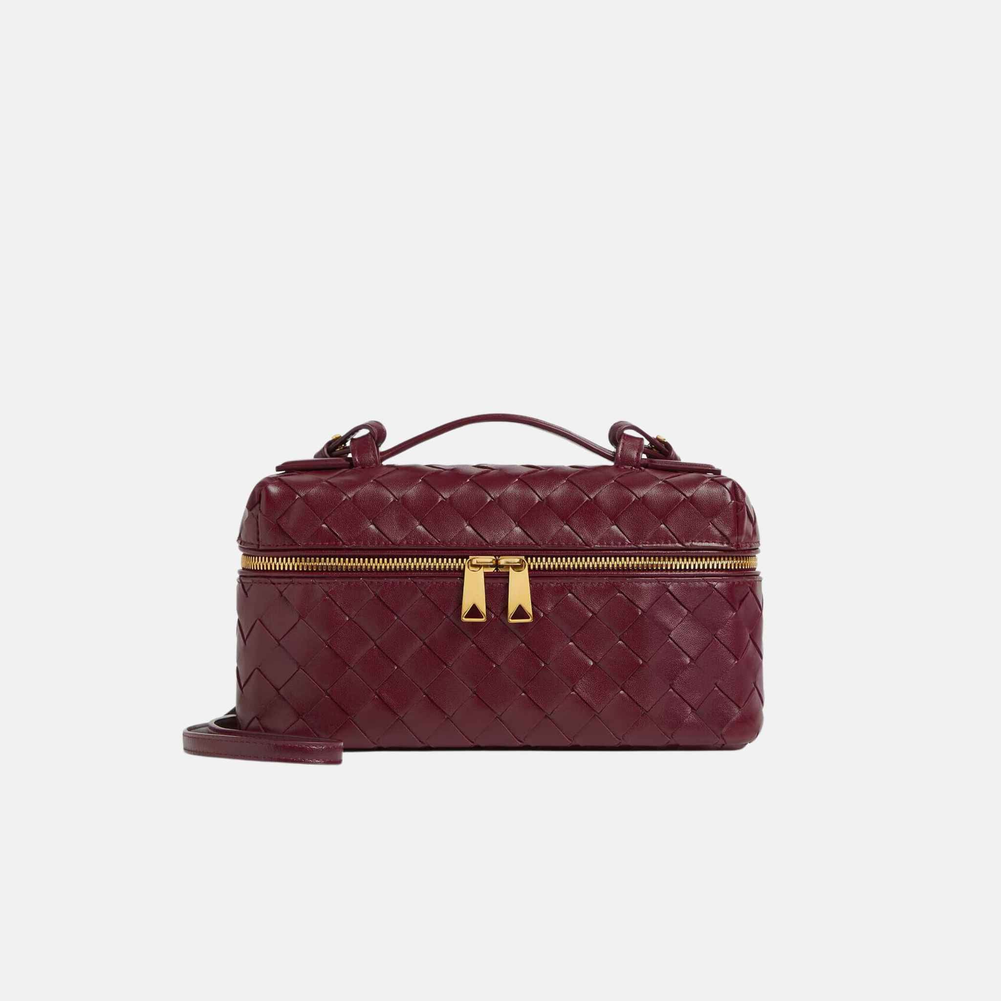 Bang Bang Vanity Case Intrecciato Leather