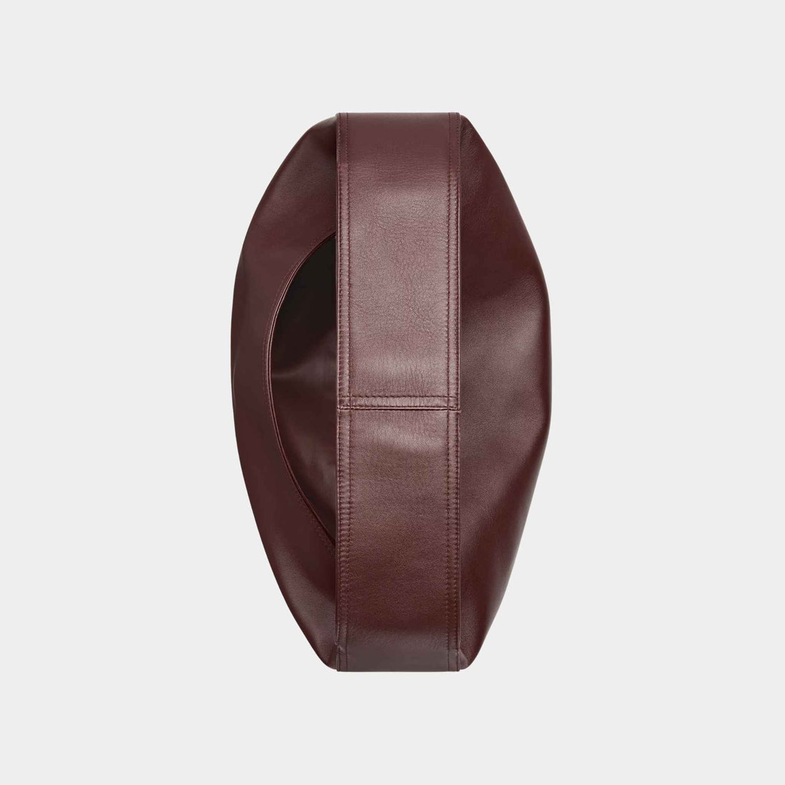 Large Hop Silky Calf Shoulder Bag Leather