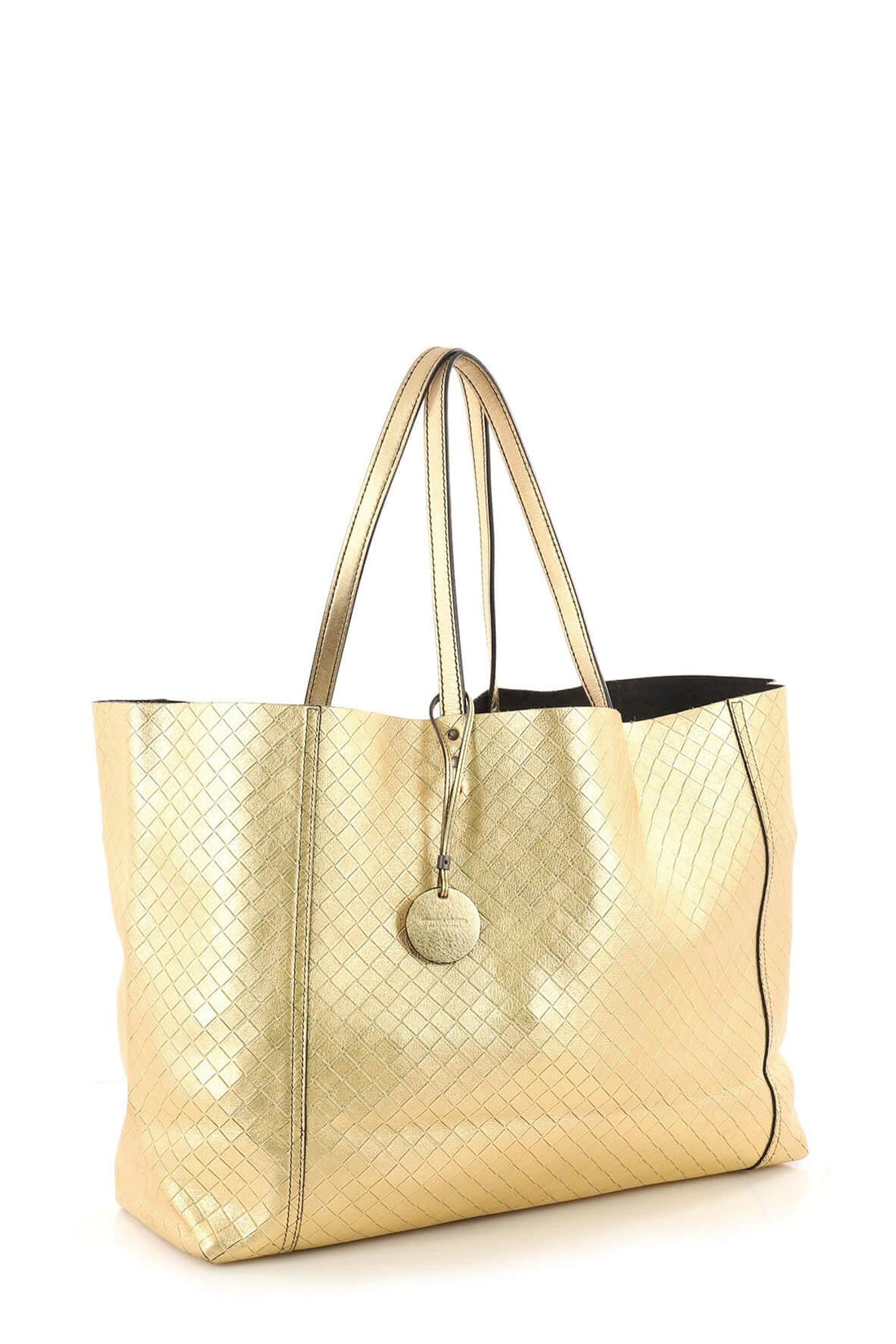 Large Intrecciomirage Tote Gold