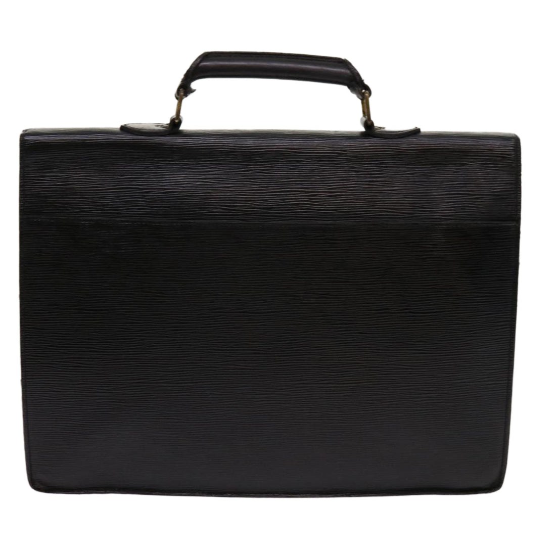 LOUIS VUITTON Epi Serviette Conseiller Briefcase Black M54422 LV Auth bs13055