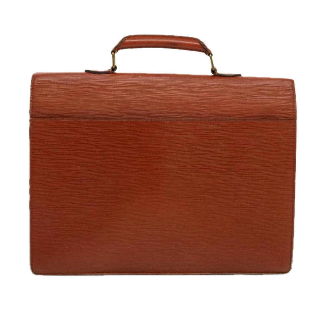 LOUIS VUITTON Epi Serviette Conseiller Briefcase Brown M54423 LV Auth bs13102