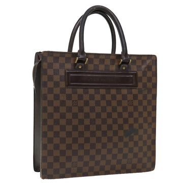 LOUIS VUITTON Damier Ebene Venice GM Hand Bag N51146 LV Auth bs13174