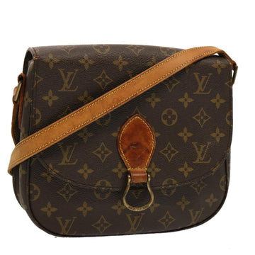 LOUIS VUITTON Monogram Saint Cloud GM Shoulder Bag M51242 LV Auth bs14141