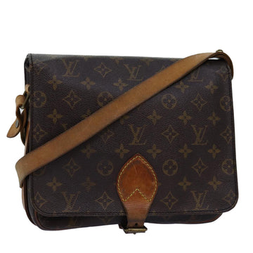 LOUIS VUITTON Monogram Cartouchiere GM Shoulder Bag M51252 LV Auth bs14267