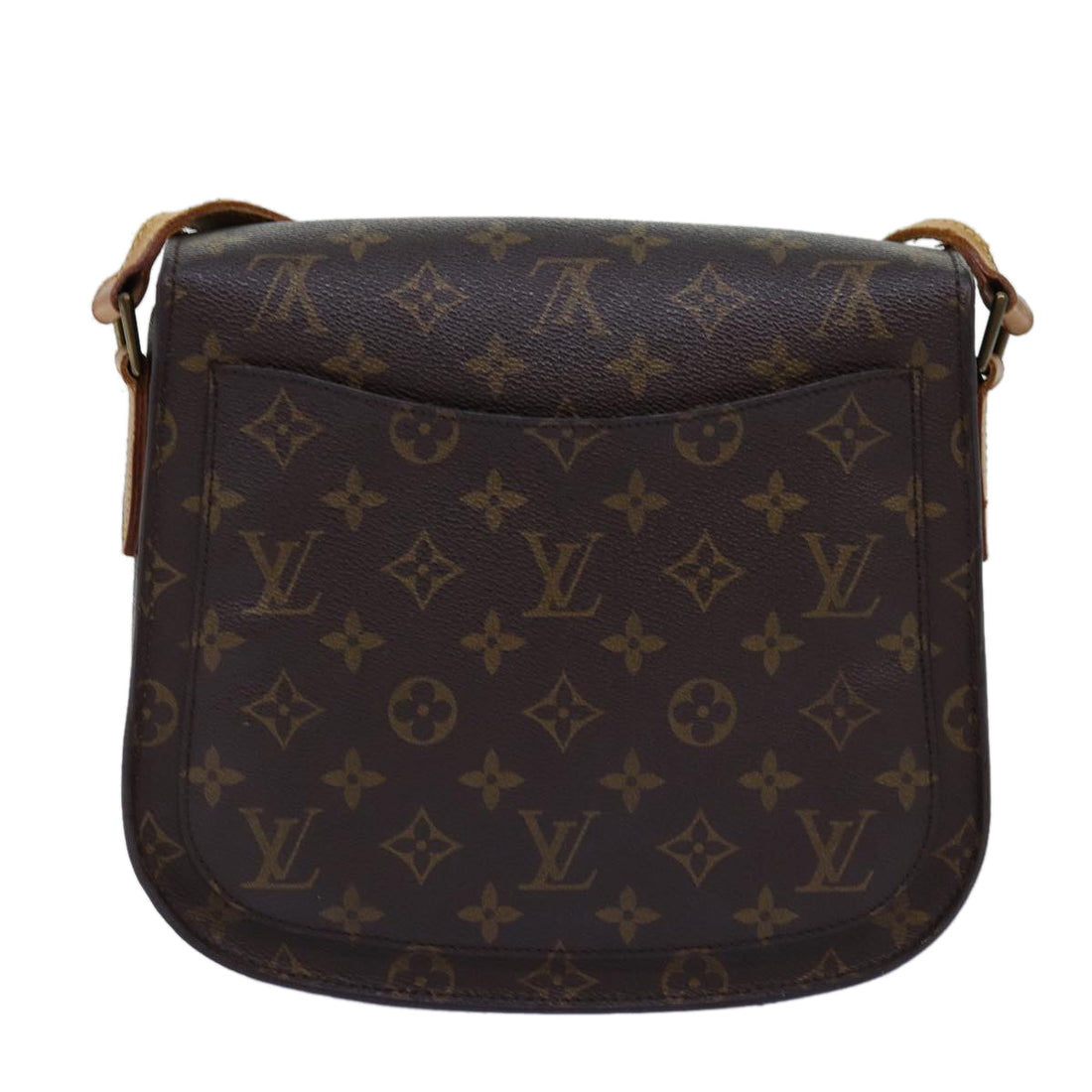 LOUIS VUITTON Monogram Saint Cloud GM Shoulder Bag M51242 LV Auth bs14700