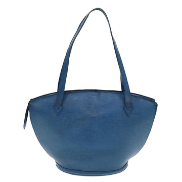 LOUIS VUITTON Epi Saint Jacques Shopping Shoulder Bag Blue M52275 Auth bs14958