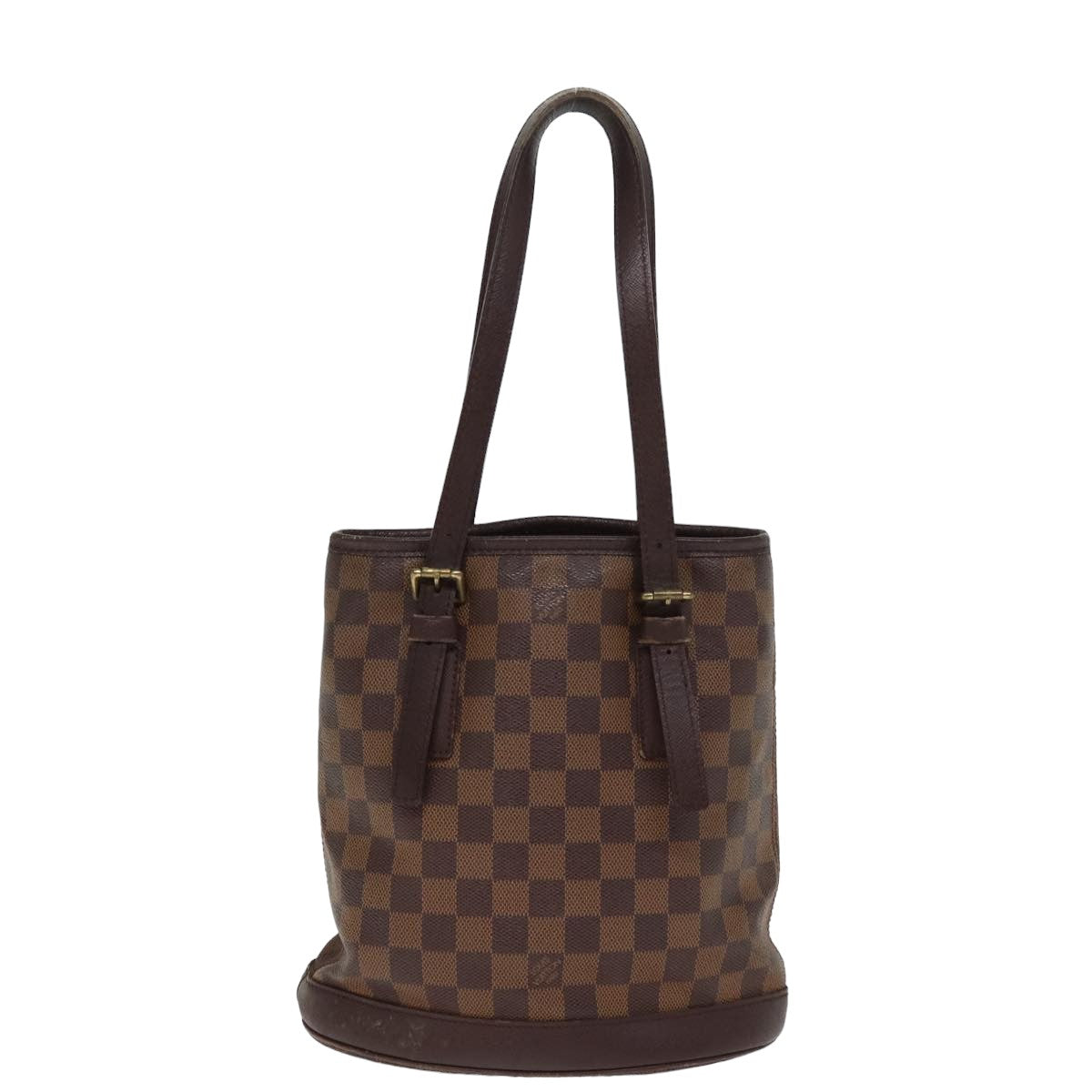 LOUIS VUITTON Damier Ebene Marais Shoulder Bag N42240 LV Auth bs15021