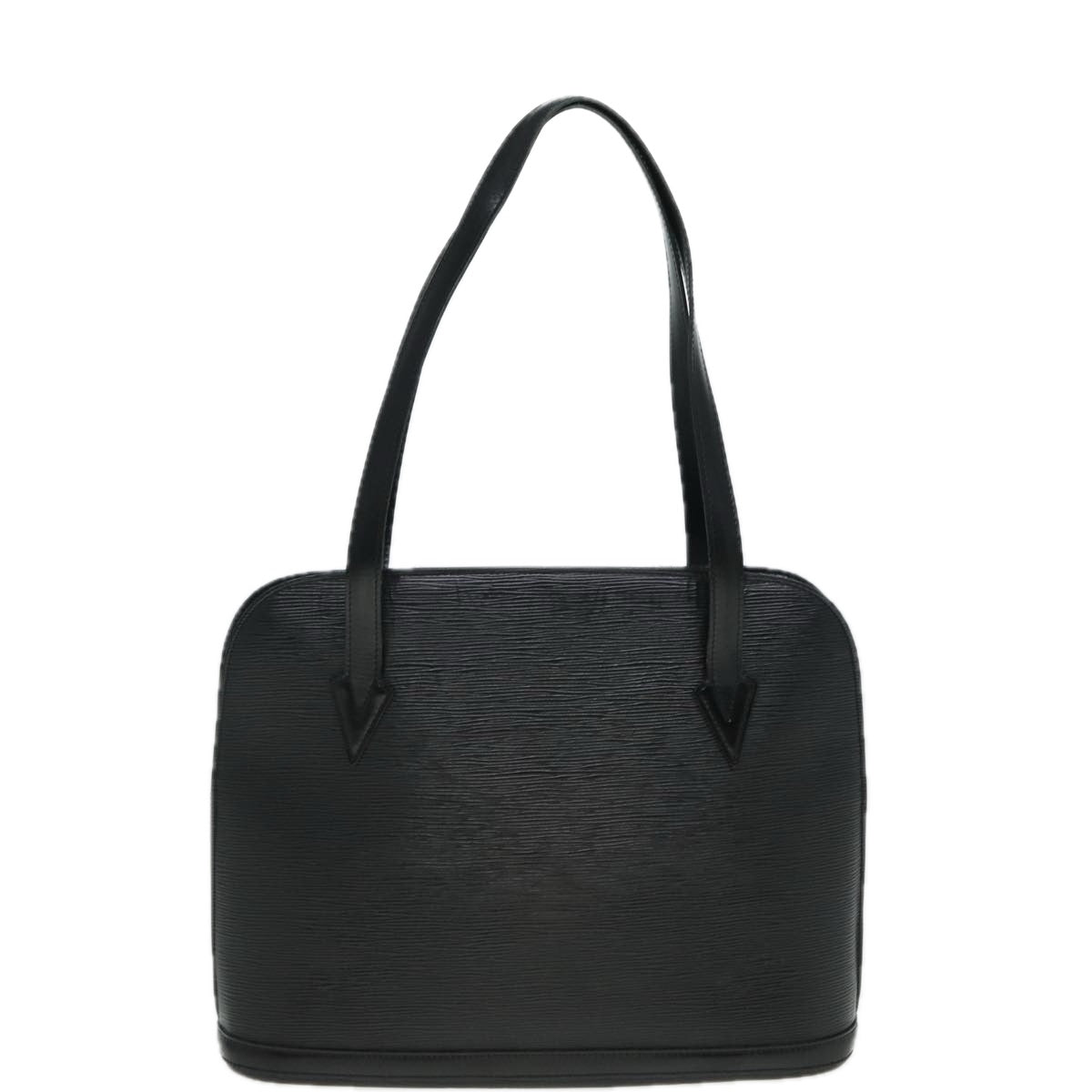 LOUIS VUITTON Epi Lussac Shoulder Bag Black M52282 LV Auth bs15326