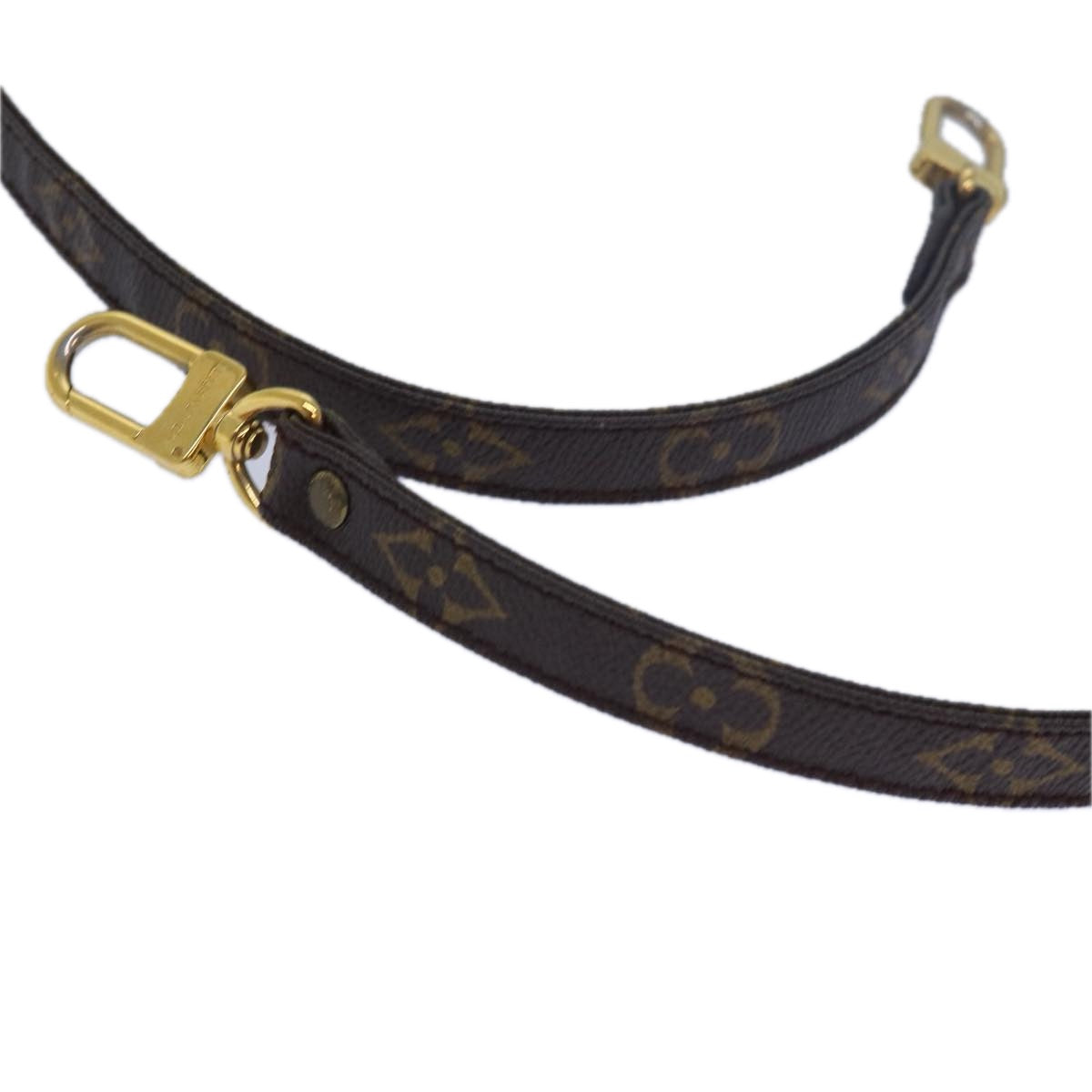 LOUIS VUITTON Monogram Shoulder Strap 43.7" LV Auth bs15437