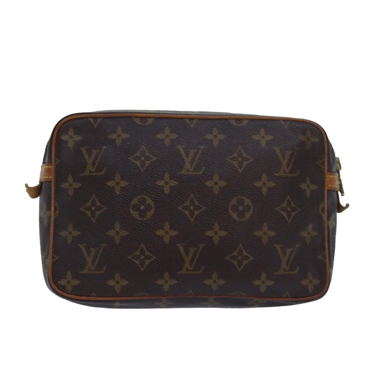 LOUIS VUITTON Monogram Compiegne 23 Clutch Bag M51847 LV Auth bs15516