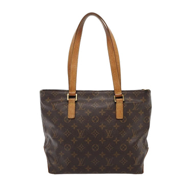 LOUIS VUITTON Monogram Cabas Piano Tote Bag M51148 LV Auth bs15930