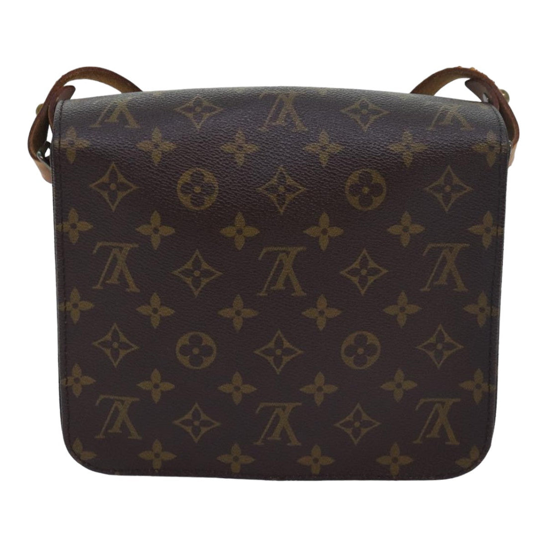 LOUIS VUITTON Monogram Cartouchiere MM Shoulder Bag M51253 LV Auth bs16285