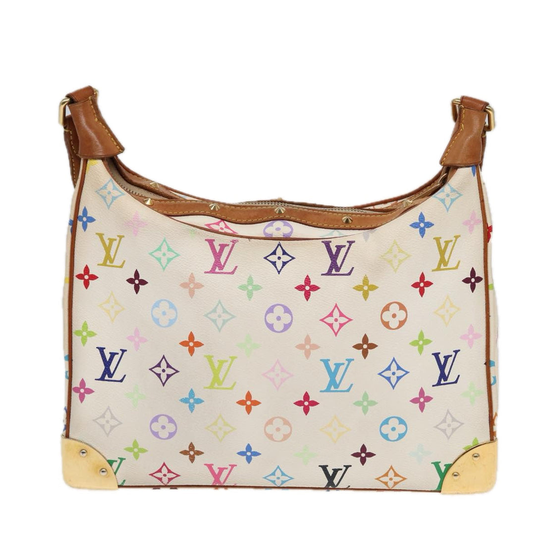 LOUIS VUITTON Monogram Multicolor Boulogne Shoulder Bag M92660 Auth bs16427
