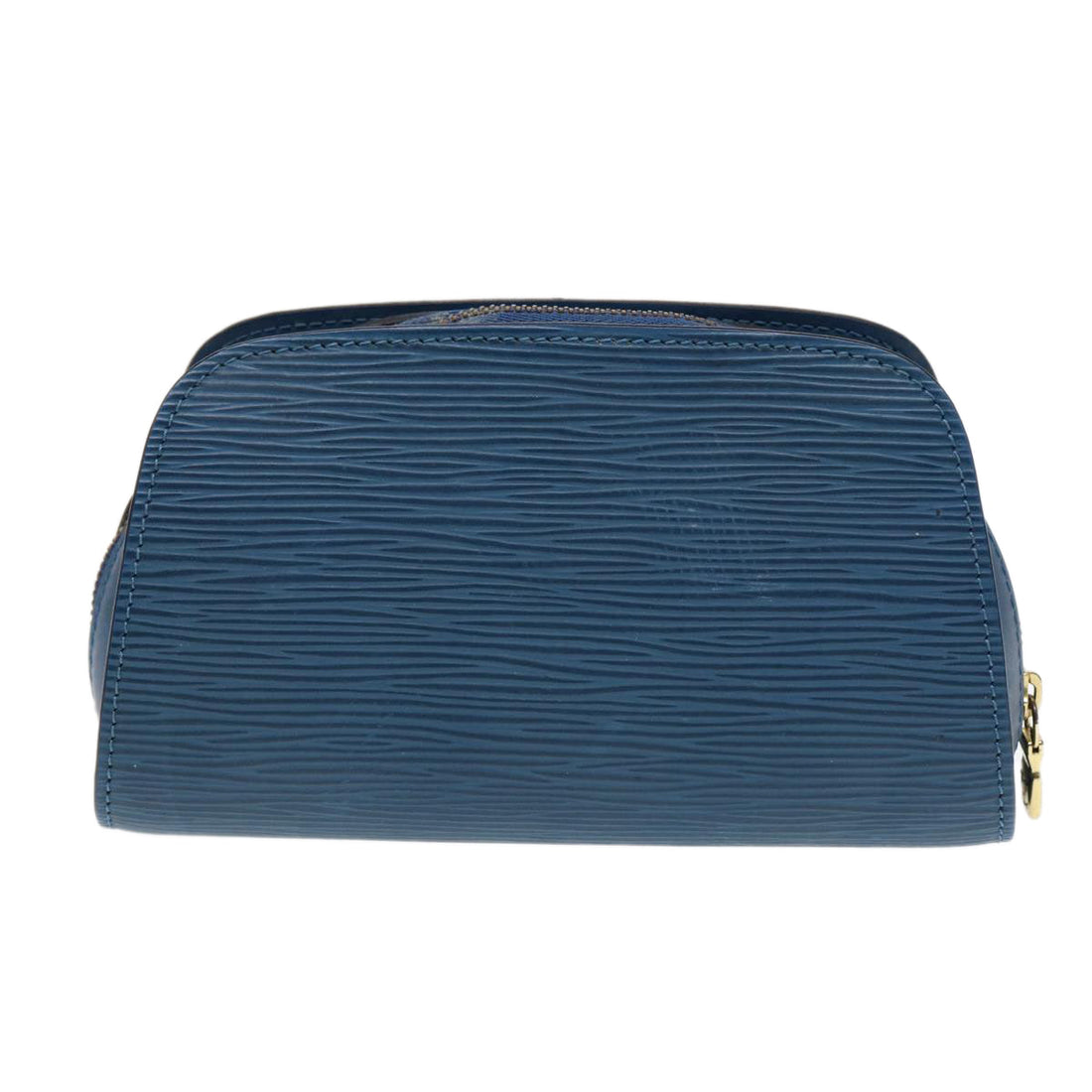 LOUIS VUITTON Epi Dauphine PM Pouch Blue M48445 LV Auth bs17810