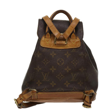 LOUIS VUITTON Monogram Montsouris PM Backpack M51137 LV Auth bs3888