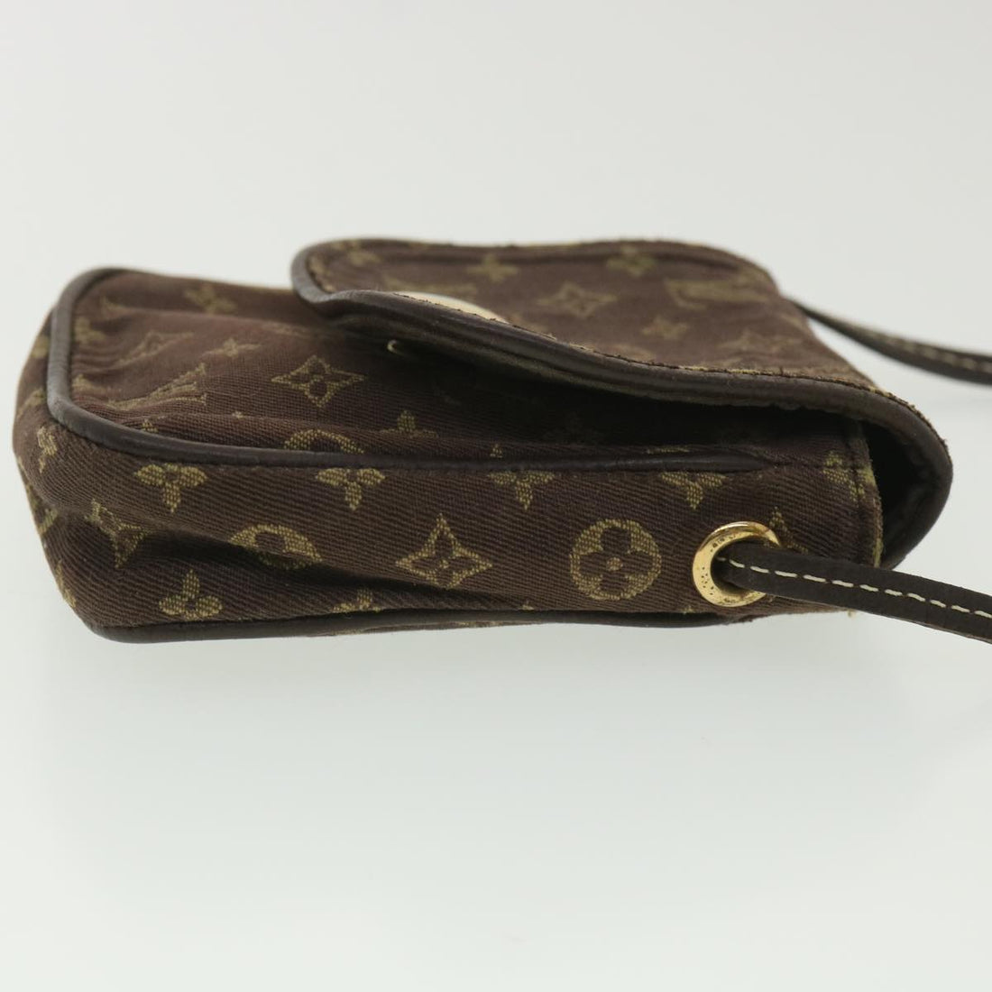 LOUIS VUITTON Monogram Mini Pochette Cancun Pouch Brown M95313 LV Auth bs4036