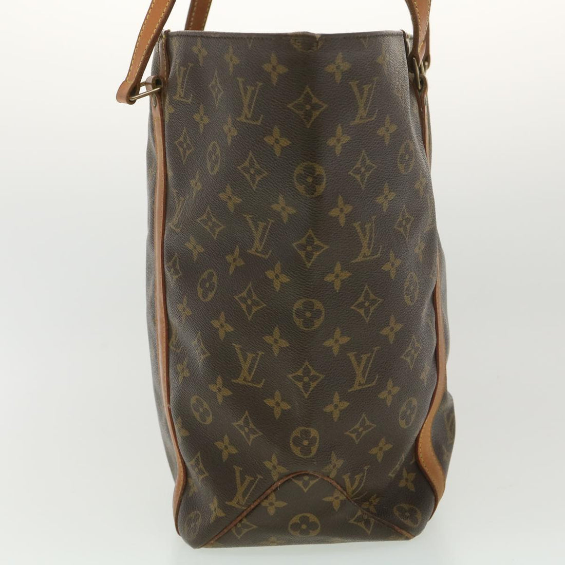 LOUIS VUITTON Monogram Sac Shopping Tote Bag M51108 LV Auth bs4083