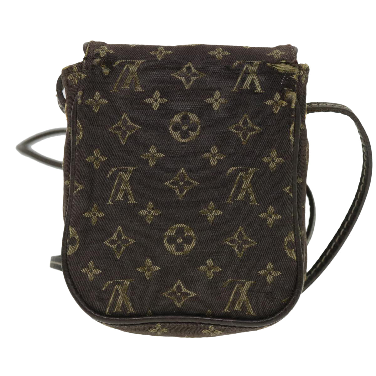 LOUIS VUITTON Monogram Mini Pochette Cancun Pouch Brown M95313 LV Auth bs4436