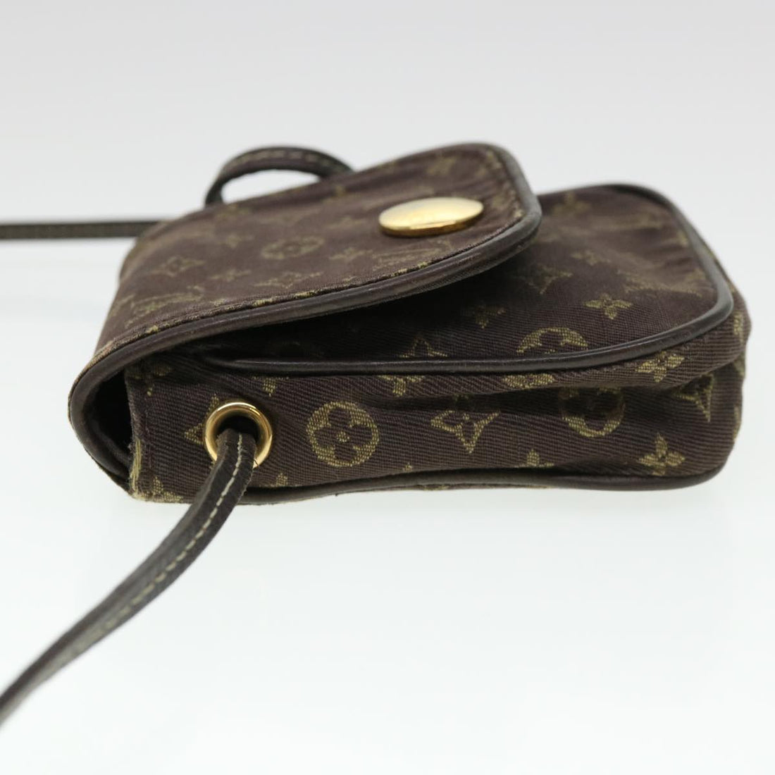 LOUIS VUITTON Monogram Mini Pochette Cancun Pouch Brown M95313 LV Auth bs4436