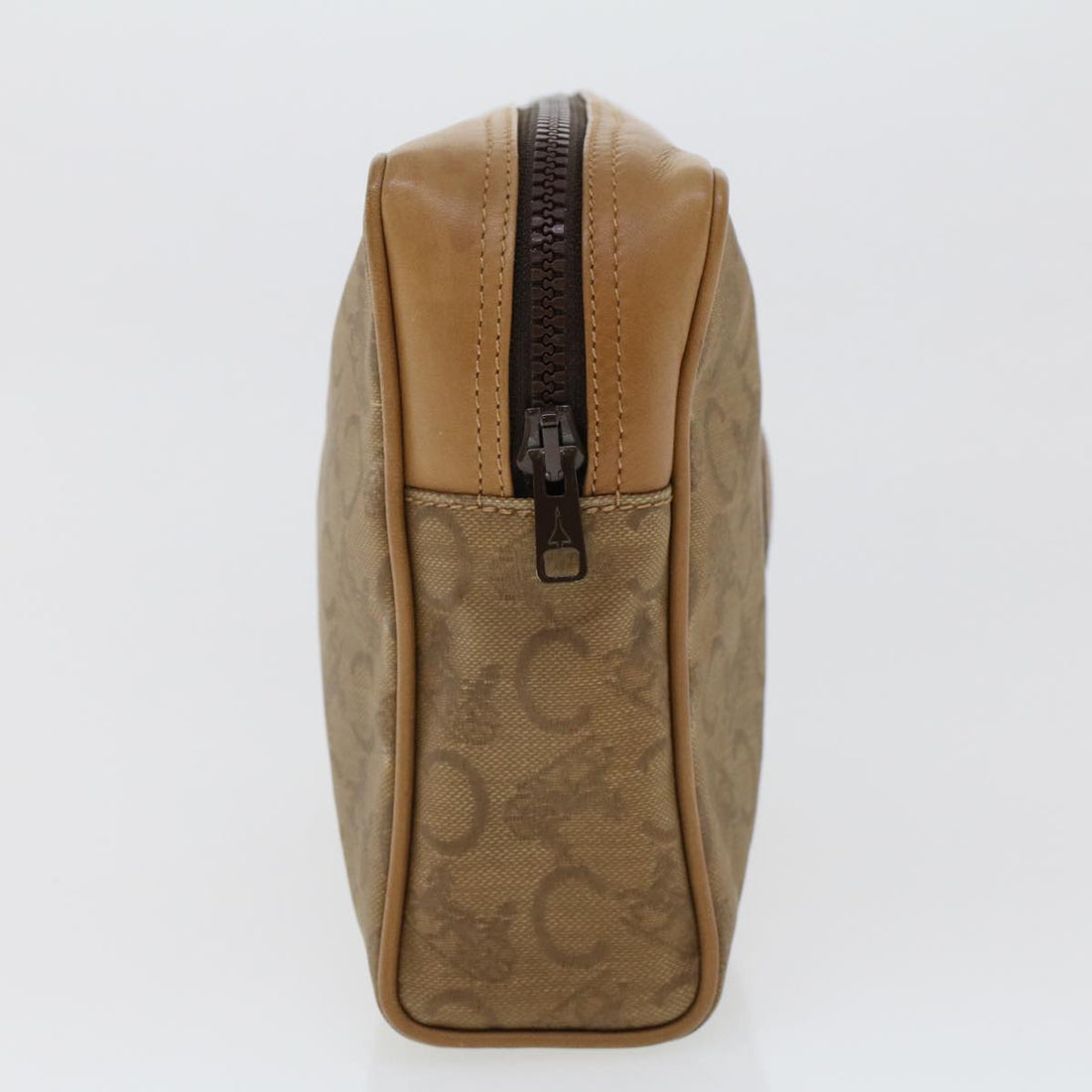 Celine C Macadam Canvas Clutch Bag Beige  bs5459