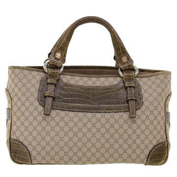 Celine Macadam Canvas Boogie Bag Hand Bag Beige WC-ST-0068  bs5785