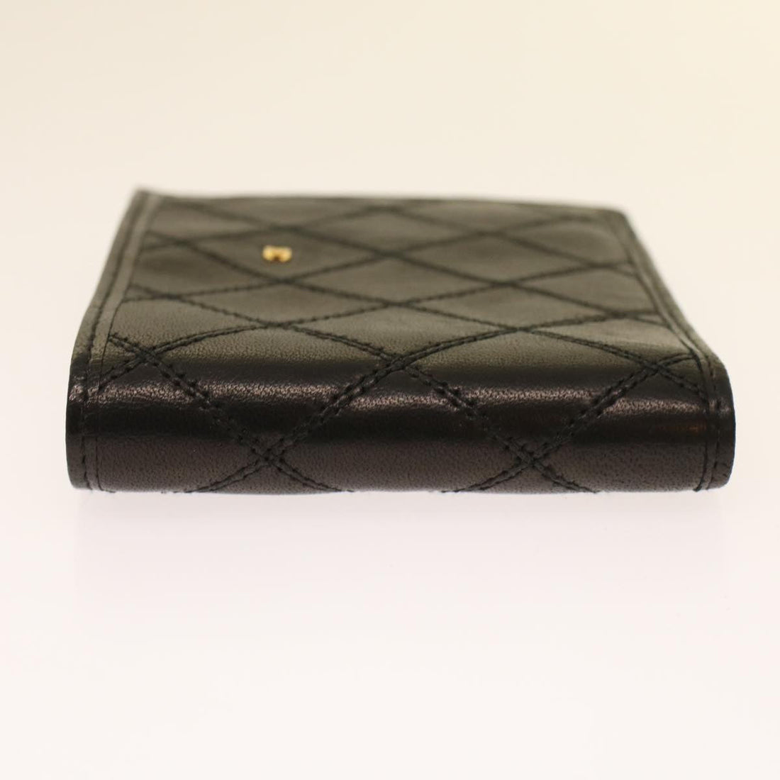 Chanel Bicolole Wallet Leather Black CC  bs6820