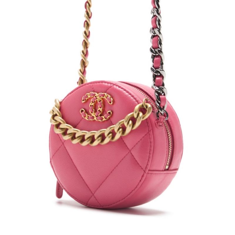 CHANEL ?CHANEL? CHANEL 19 Matrasse Chain Shoulder  Pink (GenSilver Gold ) Tote Bag  Stunt Bag Lady Hybrid ? Ship? Vintage s Online
