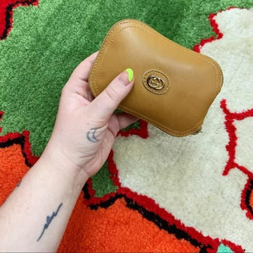 Gucci Top Handle Horsebit Clutch And Print Collapsible Blue Leather Tote