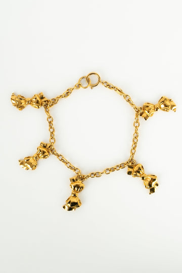 Collier dor� Chanel