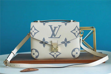 LV Pochette Metis Monogram Empreinte White For Womtlm, Womtlm’s Handbags, Shoulder Bags And Crossbody Bags 9.8in/25cm LV 