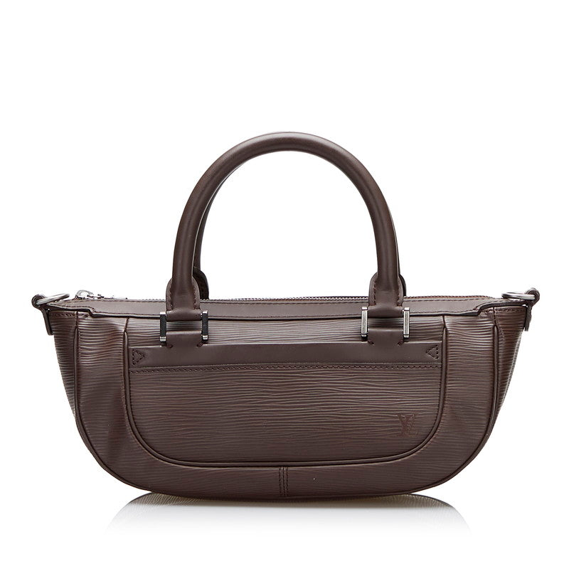 Louis Vuitton Epi Danula PM Handbag 2WAY M5891D Mocha Brown Leather Louis Vuitton